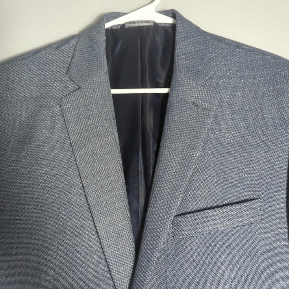 Ralph Ralph Lauren Mens 43R Blue Linen‎ Blend Blazer Sport Coat Dillard's Canada